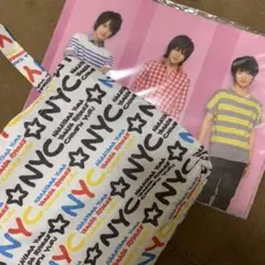 NYC クリアファイル ミニバッグ