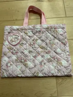 マイメロ　手提げ袋　レッスンバッグ