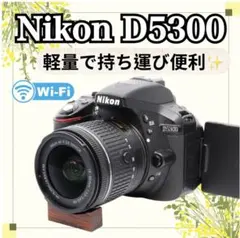 ショット数137枚？！WiFi付き一眼レフ☆ニコン D5300+AF-Pレンズ ショット数137枚？！WiFi付き一眼レフ☆ニコン D5300+AF-Pレンズ