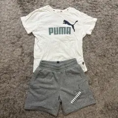 PUMA キッズ Tシャツ ハーフパンツ セットアップのサムネイル
