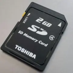 TOSHIBA SDメモリーカード 2GB