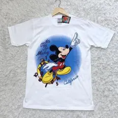 タグ付き 90s Tシャツ disney mickey