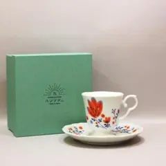 ハレクタニ 花柄 カップ・ソーサーセット
