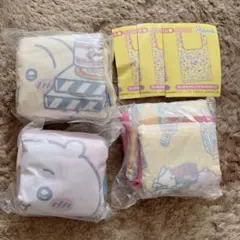 ちいかわ×サンリオキャラクターズ エコバッグ　　ちいかわ　うさぎ　シナモン