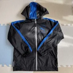 PUMA キッズジャケット 黒/青