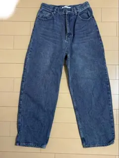 KBF デニムパンツ ジーンズ バレルレッグパンツ