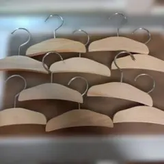 犬　ペット用　木製ハンガー 10個セット