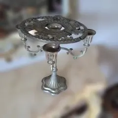 みあ様専用装飾的な金属製キャンドルホルダー