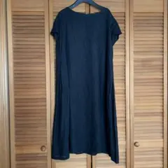 フォグリネンワーク　ワンピース　ブラック