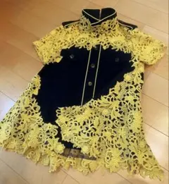 【極美品】希少！サカイ 2way レース ハイネックシャツ プルオーバー