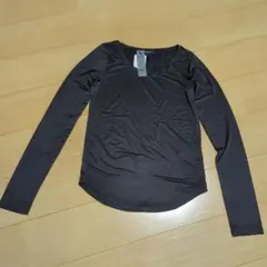 JEANASIS 黒 長袖 Tシャツ Fサイズ