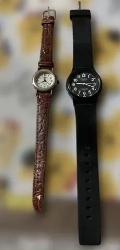 Falcon クォーツ 腕時計 ブラック