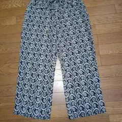 柄パンツレディース
