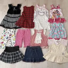 女の子 夏服 半袖 まとめ売り100cm