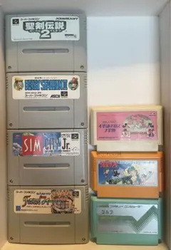 ⭐︎値下げ中⭐︎【バラ売り可】スーパーファミコン&ファミコン　ソフト8本セット