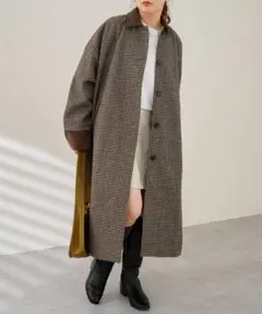 チェックコート