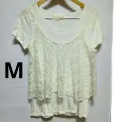 【早い者勝ち】Letter BACK NUMBER レースキャミソール＆Tシャツ