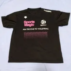 DESCENTE バレーボールシャツ 黒