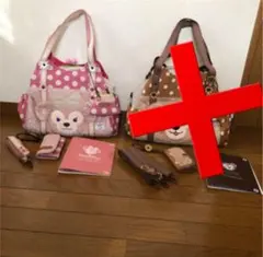 ピンクがま口バック&ミニがま口バック&キーケース☆3点セット☆アルバム付き