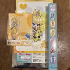 タイトーくじ 初音ミク RODY アクリルスタンド　ファイル 鏡音レン