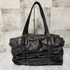 BEAU DESSIN ボーデッサン トートバッグ 本革 ブラック ゴールド金具のサムネイル