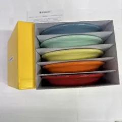 新品未使用 ル・クルーゼ ミニオーバルプレート 5枚入り セット