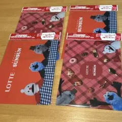 ロッテ ガーナ パペットスンスン ランチョンマット4点セット売り