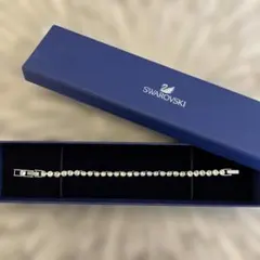 【美品】★雑誌掲載商品★SWAROVSKI★テニスブレスレット／ユニセックス