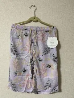リラコ　花柄　半ズボン　夏物柄 Mサイズ