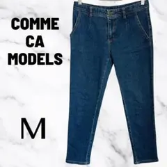 美品✨【COMM CA MODELS】ストレッチスキニージーンズ　ローライズ　M