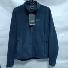 試着のみ★Jack WolfskinフリースジャケットL紺 ジャックウルフスキン