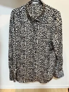 ヒョウ柄長袖シャツ　3way