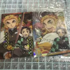 煉獄杏寿郎　竈門炭治郎　ウエハース　カード