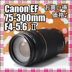 ☆人気の望遠レンズ☆イベント☆スポーツ☆Canon EF75-300㎜ - メルカリ