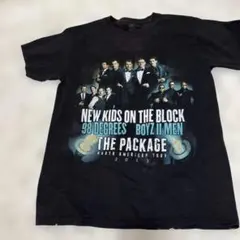 NKOTB バンドT ツアーT フェード黒 M 2013