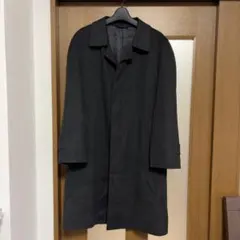 roberta michetti カシミヤ100% ステンカラーコート　黒　M