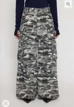 SEIRA×LAGUA CAMO CARGO PT
