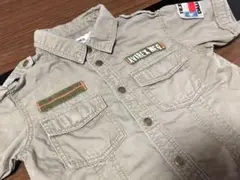 AVIREX☆年中使える　ミリタリーシャツ　半袖