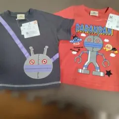 タグ付き　未使用　アンパマン　半袖　Tシャツ 80センチ　ダダンダン