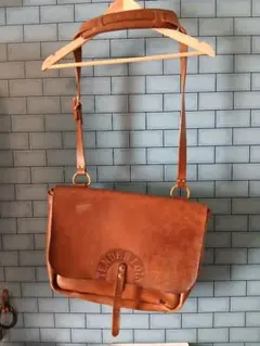 髭*様 GLAD HAND & Co. レザーショルダーバッグ - メルカリ