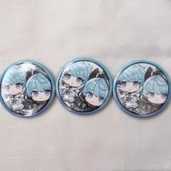 ミラン・ケストレル 半年記念 ハーフアニバーサリー 缶バッジ みたらし