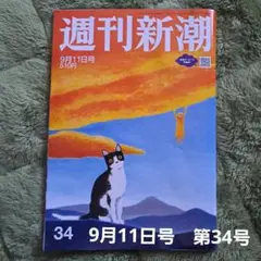 週刊新潮 9月11日号 34号