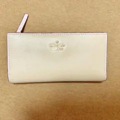 kate spade ケイトスペード 長財布 スリム コンパクト 美品