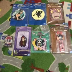 《新品》ONEPIECEワンピース一番くじ　ラバー寄せ集めセット