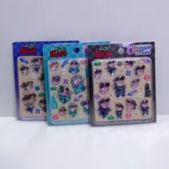 新品☆忍たま乱太郎　チェリジェムステッカー☆3枚セット