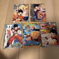 【ドラゴンボール　下敷き　5set】