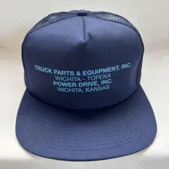 デッドストック トキャップ K-PRODUCTS 帽子 ネイビー USA製 古着