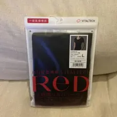 VITALTECH ブラック リカバリーウェア Lサイズ　レディース半袖Uネック