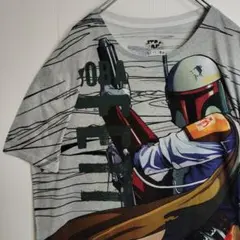 スターウォーズ 半袖シャツ Tシャツ ボバ・フェット メンズXL