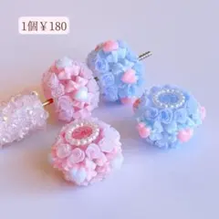 カスタムボールペン対応♡リボンのファンシービーズ